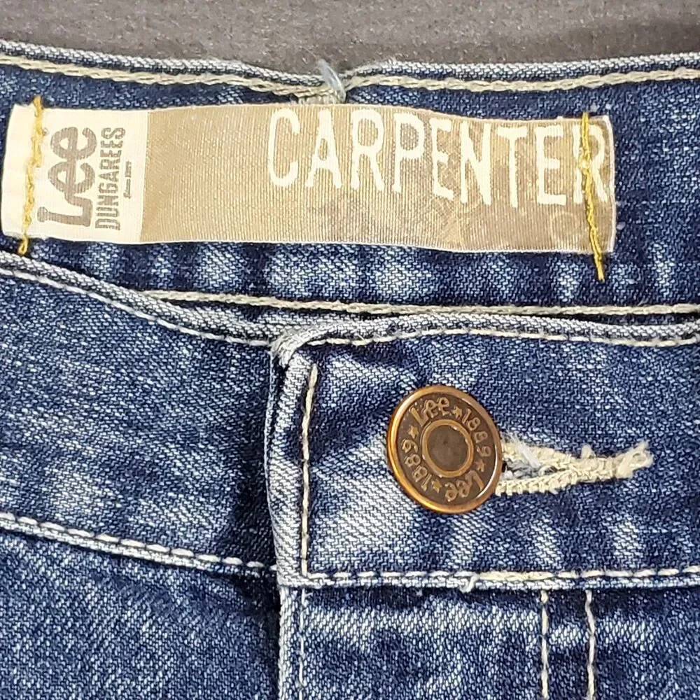 Lee Carpenter Jeans Mens Size 48x30 Blue